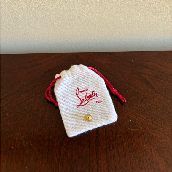 Christian Louboutin Pik Boat Sneakers in Black Velvet with Gold Spikes - Picture 10 of 12